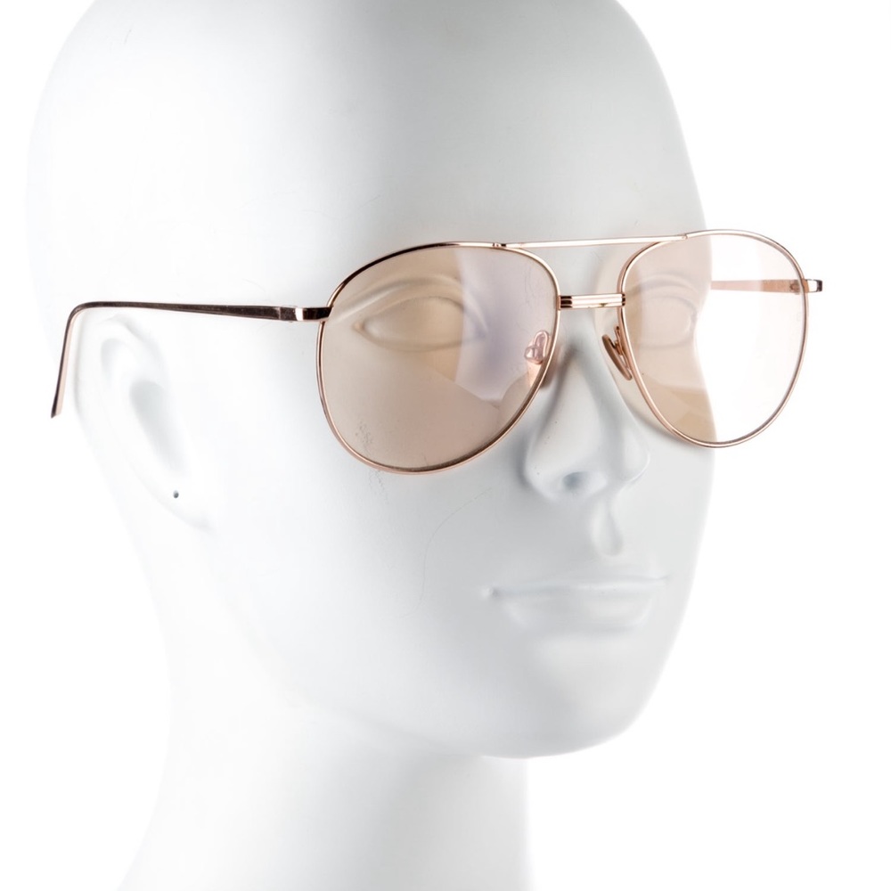 Linda Farrow aviator sunglasses